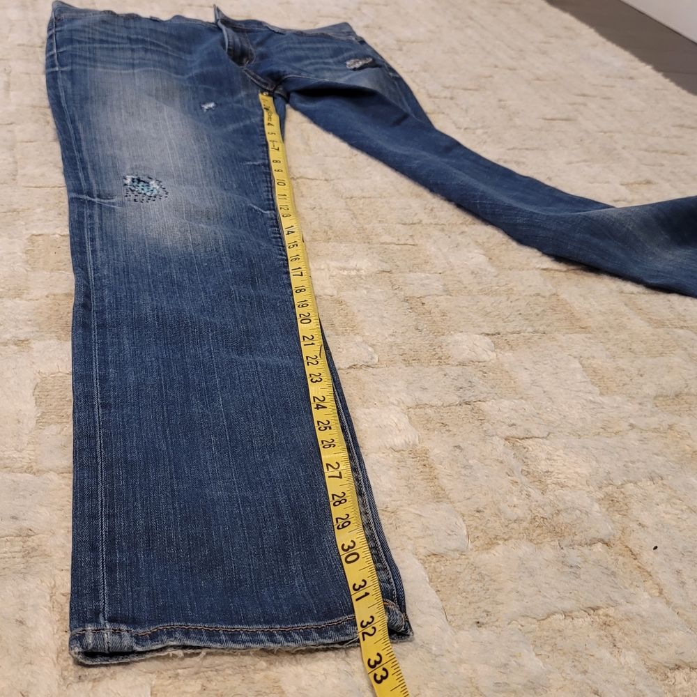 RED ENGINE Firefly Mid Rise Straight Leg Jean Made in America Size 30 - Picture 15 of 16